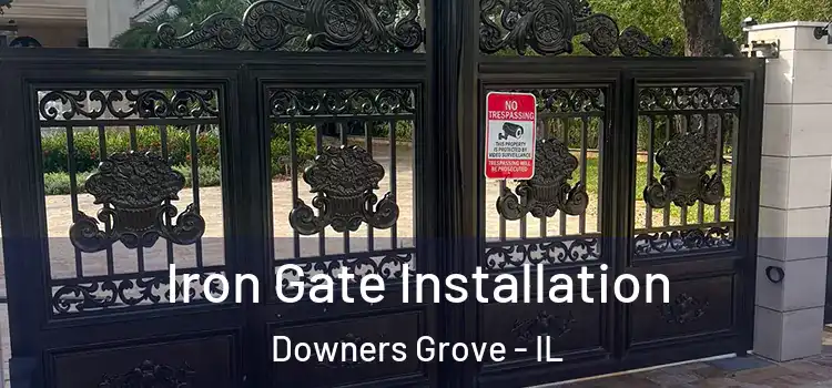  Iron Gate Installation Downers Grove - IL